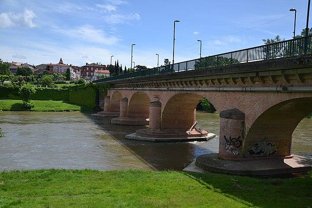 Auterive - Immobilier - CENTURY 21 ACT Immobilier  - Pont sur l'Ariège à Auterive (Haute-Garonne)